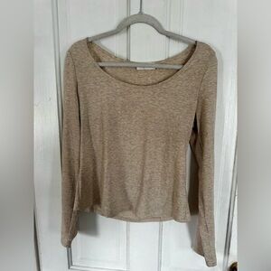 CJLA CJs Fav Ribbed Long Sleeve- Oatmeal